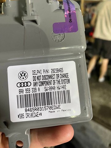  VAG 8R0959339A цена, от 15.20 USD