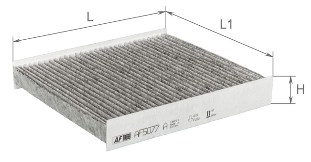 Фильтр воздушный отопителя Alpha Filter AF5077A цена, от 3.70 USD