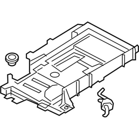 Полка под аккумулятор FT4Z10732B Ford