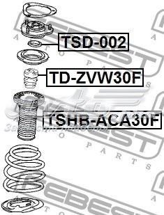 Буфер (отбойник) амортизатора переднего TDZVW30F Febest