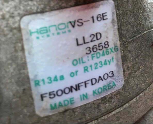 97701D7200 Hyundai/Kia Компрессор хладагента