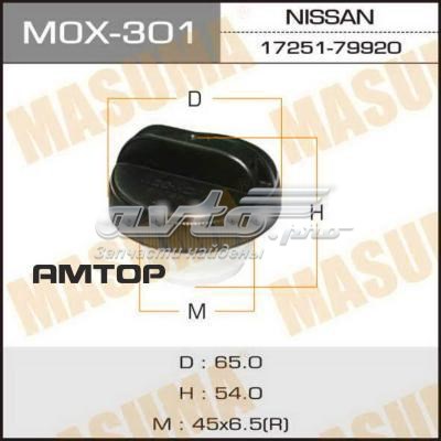 Пробка топливного бака Masuma MOX301 цена, от 6.35 USD