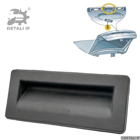 DF12801 Detali IF Кнопка привода замка крышки багажника (двери 3/5-й (ляды)