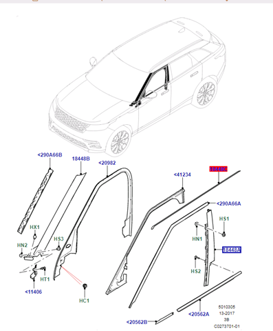 LR092718 Land Rover 