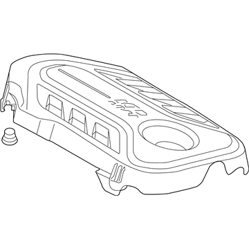 Крышка двигателя 292402GTA0 Hyundai/Kia