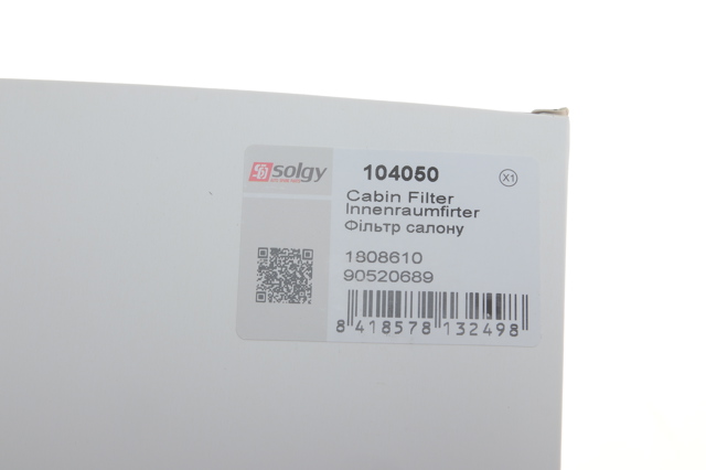 Filtro de salão Solgy 104050