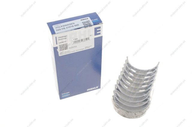 029HS21018000 Mahle Original folhas inseridas principais de cambota, kit, padrão (std)