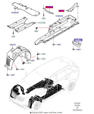 LR126248 Land Rover 