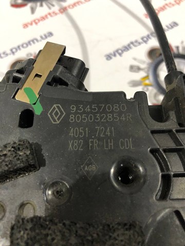 Замок водительской двери 93457080 Opel