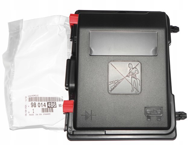 Купить 9801448680 Peugeot/Citroen Крышка блока предохранителей