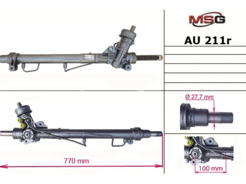 Купить AU211R MSG Rebuilding Рулевая рейка