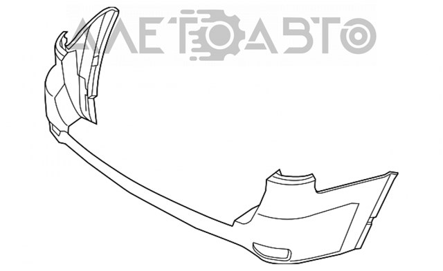 Бампер задний Chrysler 68157470AB цена, от 1581.48 USD