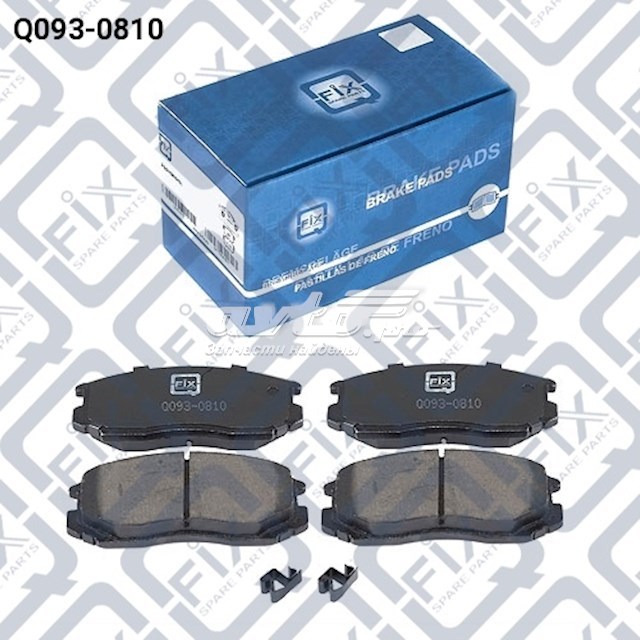 Q0930810 Q-fix Колодки передние