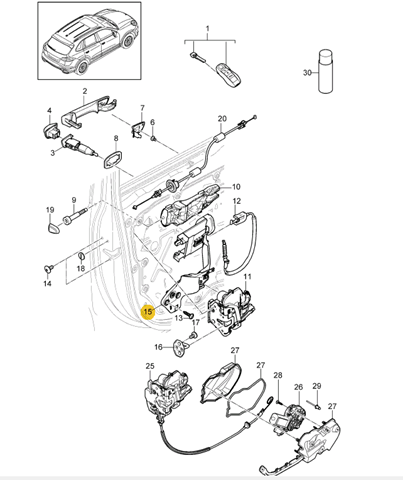  95853186800 Porsche