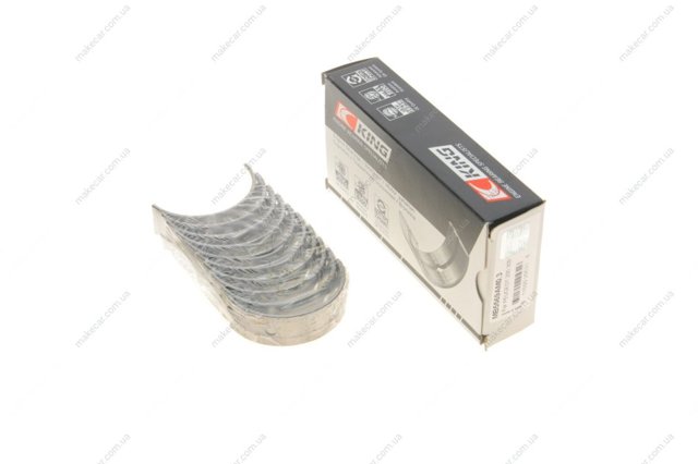 Вкладыши коленвала, коренные, комплект, 1-й ремонт (+0,25) King MB5569AM03 цена, от 27.47 USD