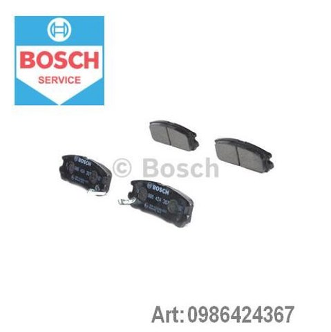 986424367 Bosch Колодки тормозные дисковые комплект