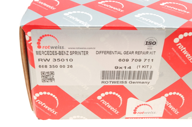 Ремкомплект дифференциала заднего моста RW35010 Rotweiss