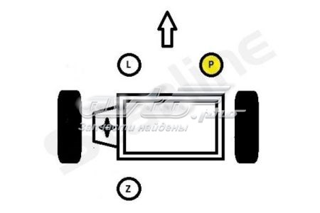 SM0607 Starline Правая подушка двигателя