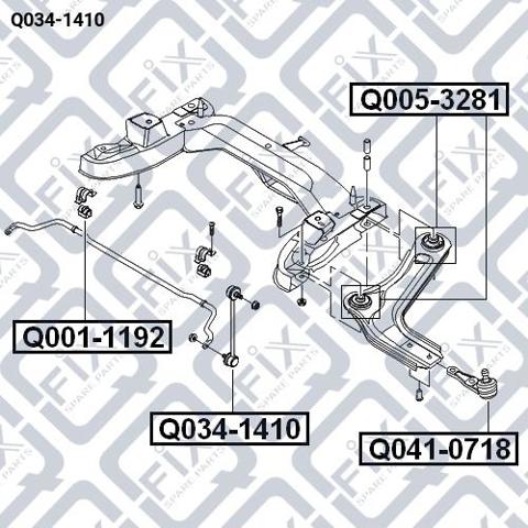 Купить Q0341410 Q-fix Амортизационная стойка