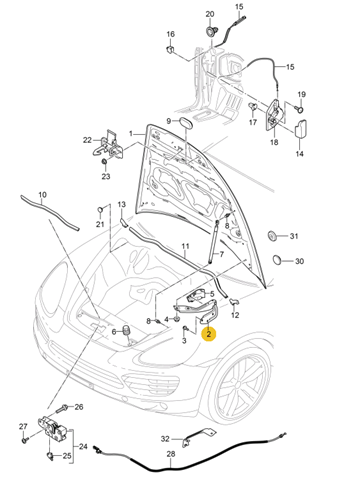 95851130110 Porsche 