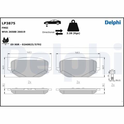  LP3875 Delphi