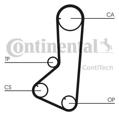 ГРМ ремни, комплект Continental/Siemens CT801K1 цена, от 32.89 USD