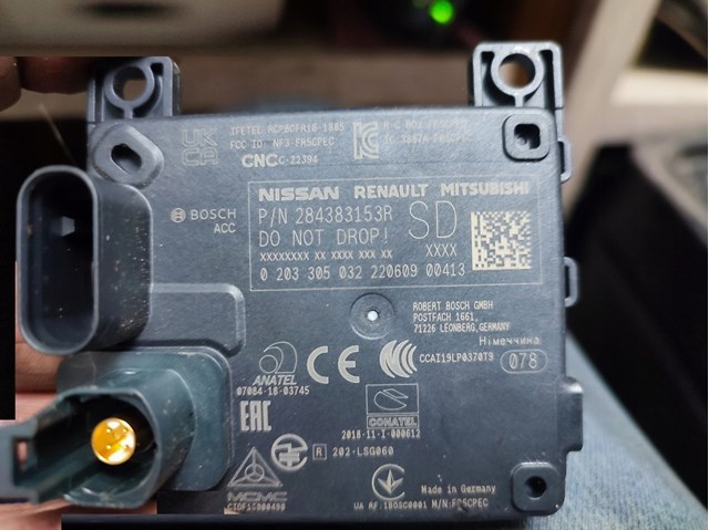 Купить 284383153R Renault (RVI) 