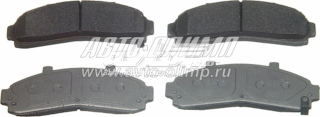 Колодки тормозные передние дисковые WAGNER MX652