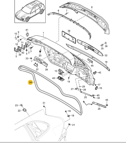  95851270500 Porsche