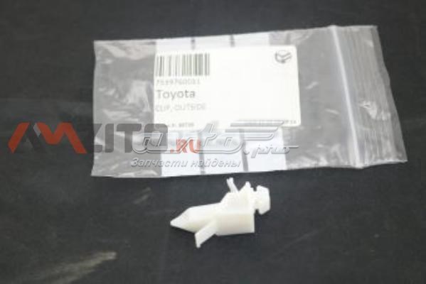 7539760031 Toyota cápsula (prendedor de fixação de placas sobrepostas do acesso)