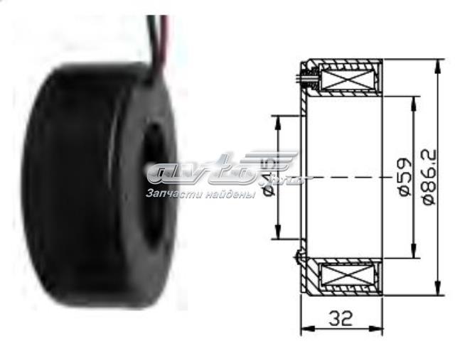 Муфта (магнитная катушка) компрессора кондиционера KAM 11030193