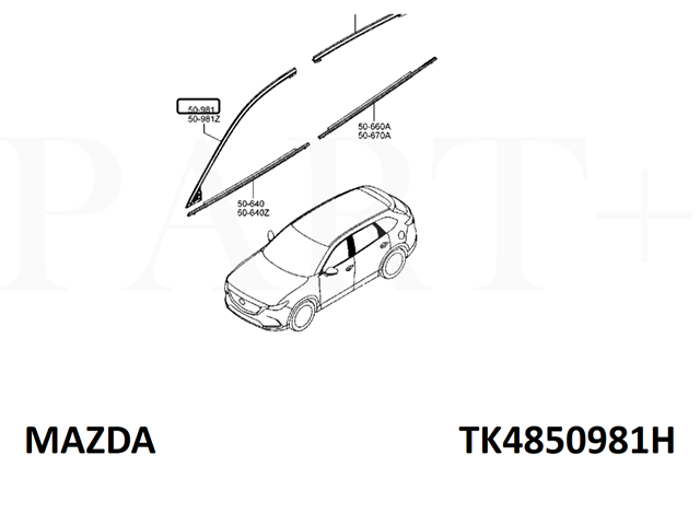 TK4850981H Mazda 