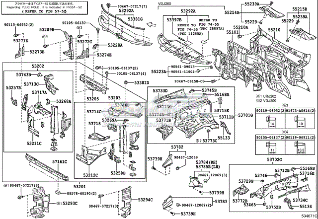  5373360050 Toyota