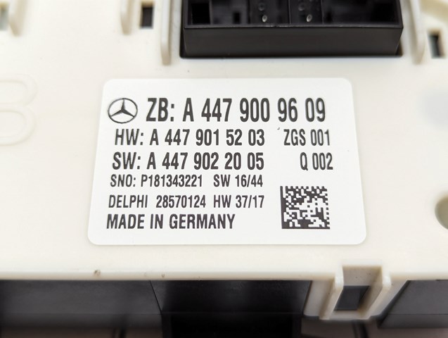 Купить A4479009609 Mercedes Блок управления сигналами SAM