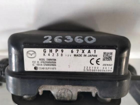 GHP967XA1 Mazda sensor de radar de distância
