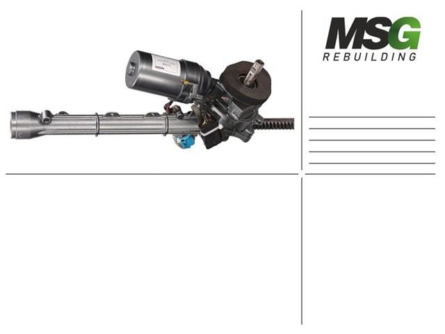 CI405NLF0R MSG Rebuilding Управление рулевое в сборе