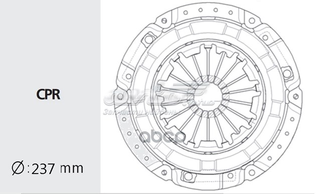 Корзина сцепления DWC46 VALEO