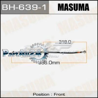 Тормозной шланг Masuma BH6391 цена, от 26.14 USD