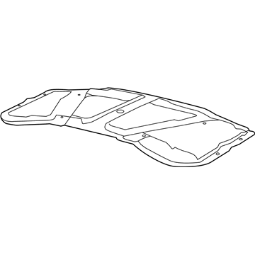 Шумоизоляция капота на Chrysler 300 C 