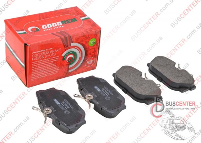 Задние дисковые колодки Goodrem RM0130