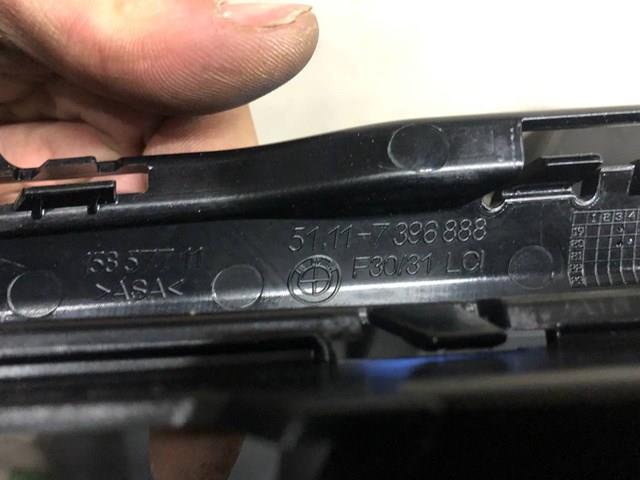 Купить 51117396888 BMW Решетка бампера переднего правая