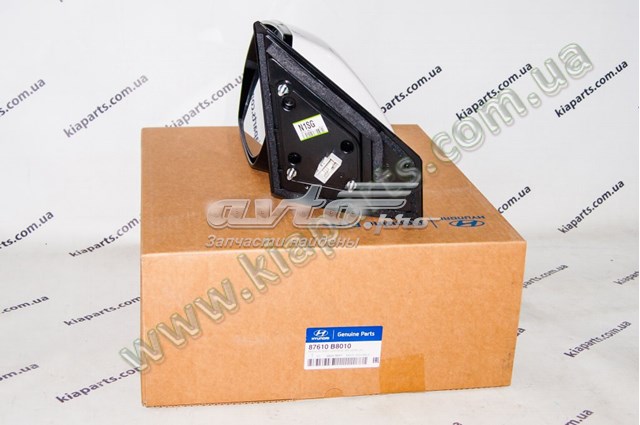 87610B8010 Hyundai/Kia Левое боковое зеркало