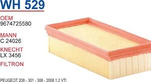 Воздушный фильтр WH529 Wunder