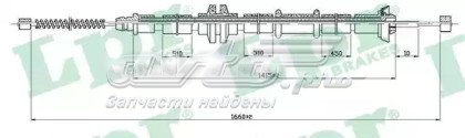 Задний правый трос ручника BKB1124 Borg&beck