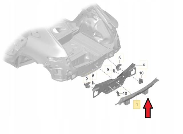 Купить 95B813303BYGRV Porsche 