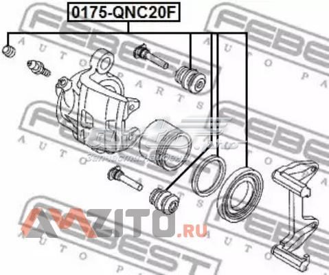 Ремкомплект переднего суппорта 0175QNC20F Febest