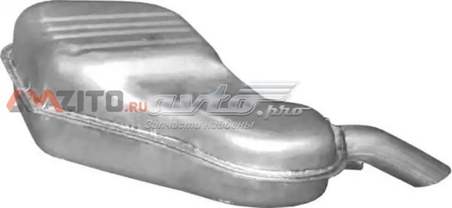 31257 Polmostrow глушитель выхлопных газов конечный