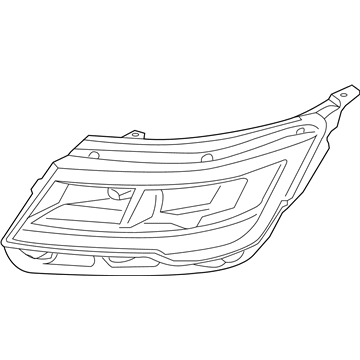 JB5Z13008K Ford Фара