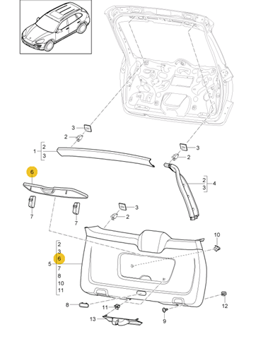  95855588600DK4 Porsche