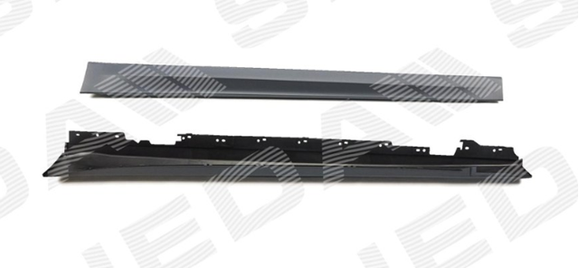 7115110 Autotechteile Накладка наружняя (молдинг) порога, левый